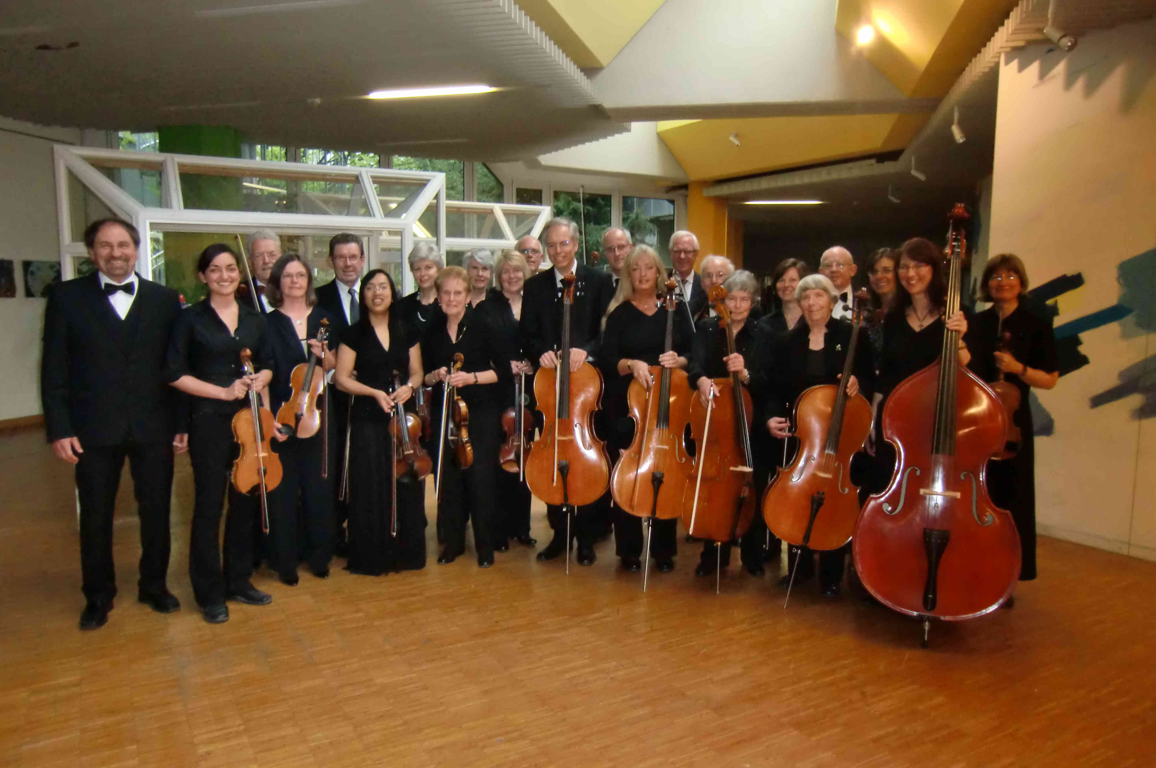 Mitglieder des Kammerorchester Neuperlach